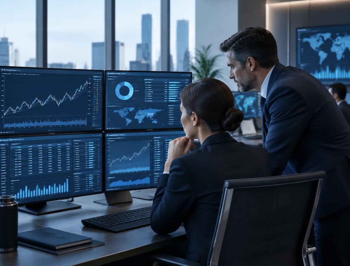 Business software used in financial services